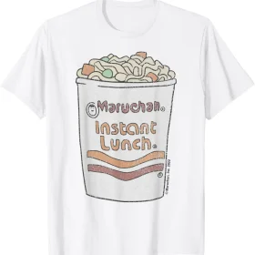 Maruchan Instant Lunch Ramen Cup Drawing Logo T-Shirt