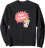 Maruchan Instant Lunch Rich Flavor Cute Noodle Cup Logo Sweatshirt