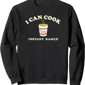 Maruchan Instant Lunch I Can Cook Instant Ramen Cup Logo Sweatshirt