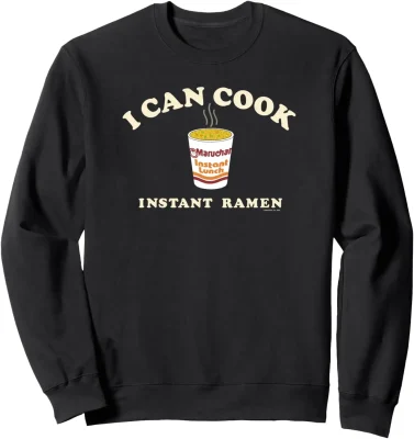 Maruchan Instant Lunch I Can Cook Instant Ramen Cup Logo Sweatshirt