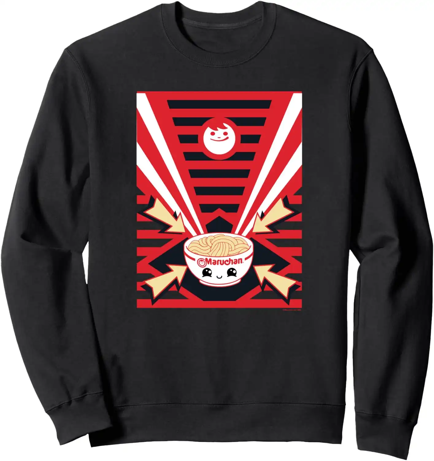 Maruchan Instant Lunch Super Cute Ramen Bowl Poster Sweatshirt