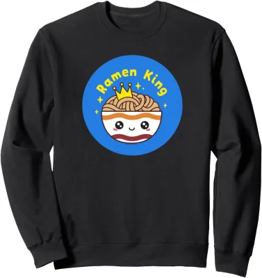 Maruchan Instant Lunch Cute Kawaii Ramen King Bowl Logo Sweatshirt