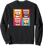 Maruchan Instant Lunch Ramen Cups Pop Art Painting Sweatshirt