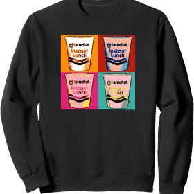 Maruchan Instant Lunch Ramen Cups Pop Art Painting Sweatshirt