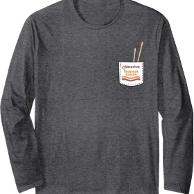 Maruchan Instant Lunch Pocket Chop Sticks Long Sleeve T-Shirt
