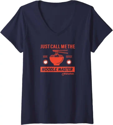 Maruchan Instant Lunch Just Call Me The Noodle Master V-Neck T-Shirt