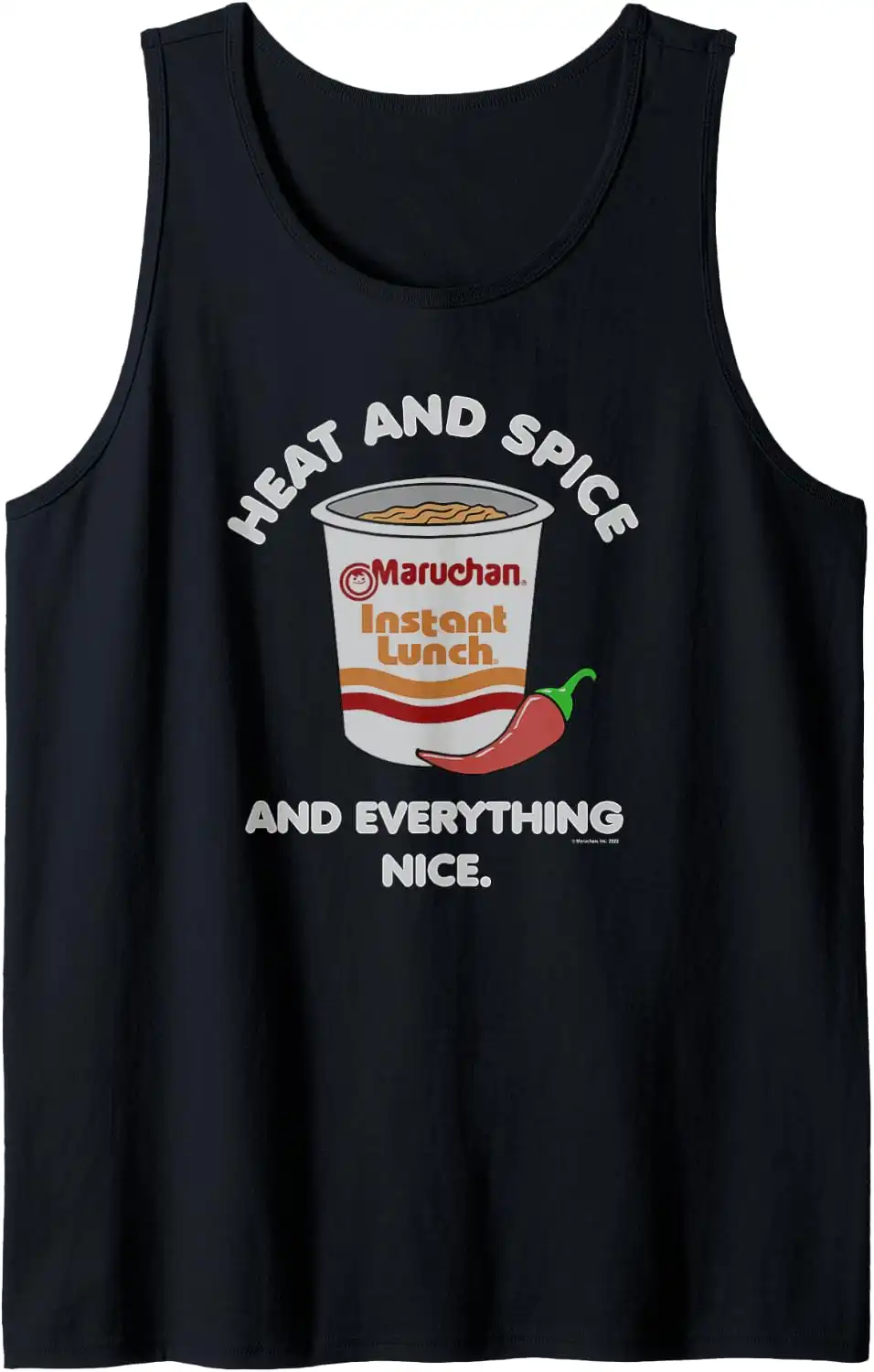 Maruchan Heat and Spice and Everything Nice Logo Tank Top