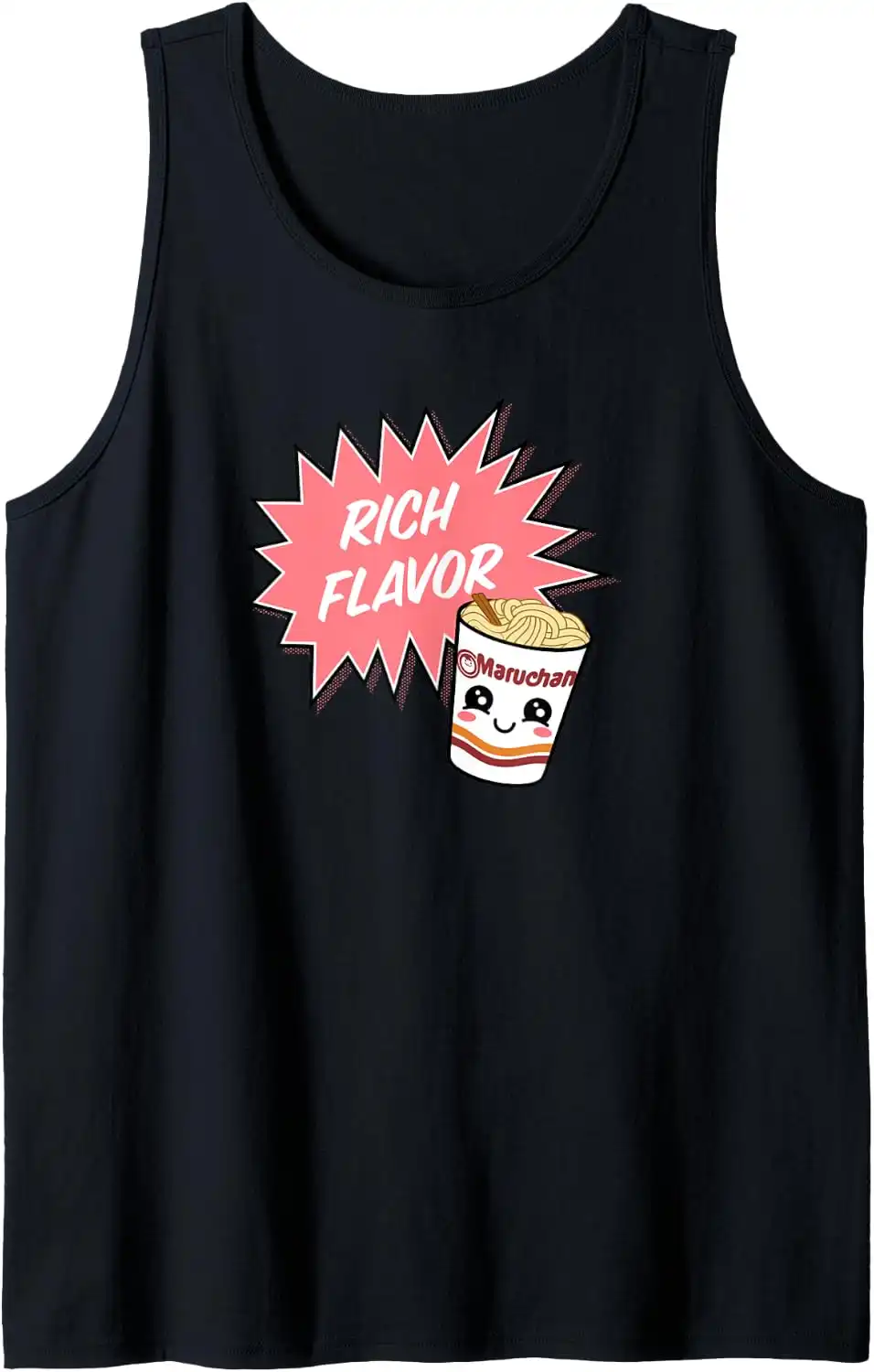 Maruchan Instant Lunch Rich Flavor Cute Noodle Cup Logo Tank Top