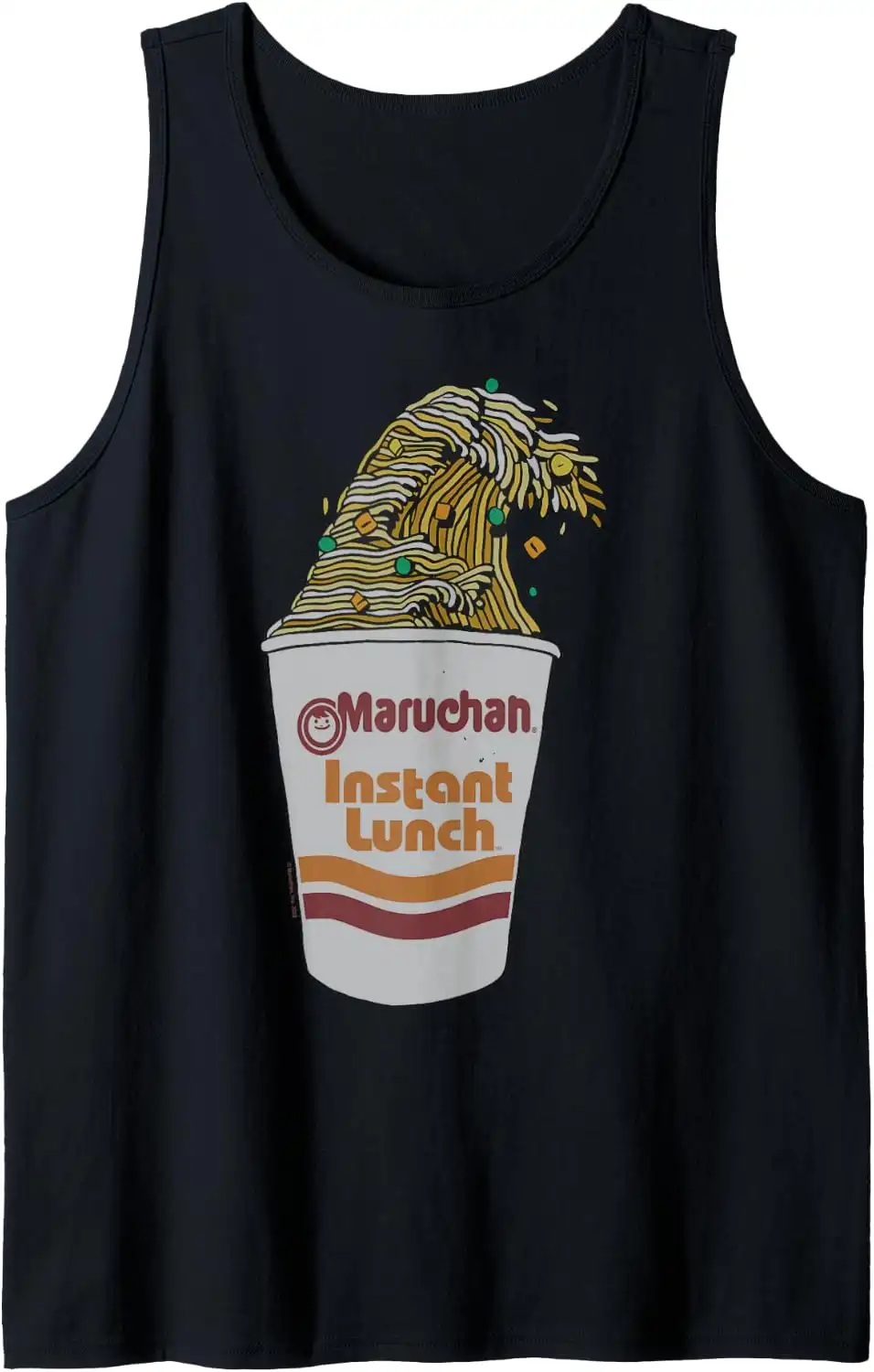 Maruchan Instant Lunch Ramen Cup Noodle Wave Logo Tank Top