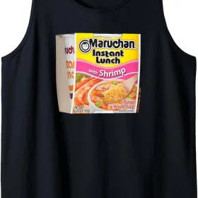Maruchan Instant Lunch Shrimp Flavor Package Noodle Cup Tank Top