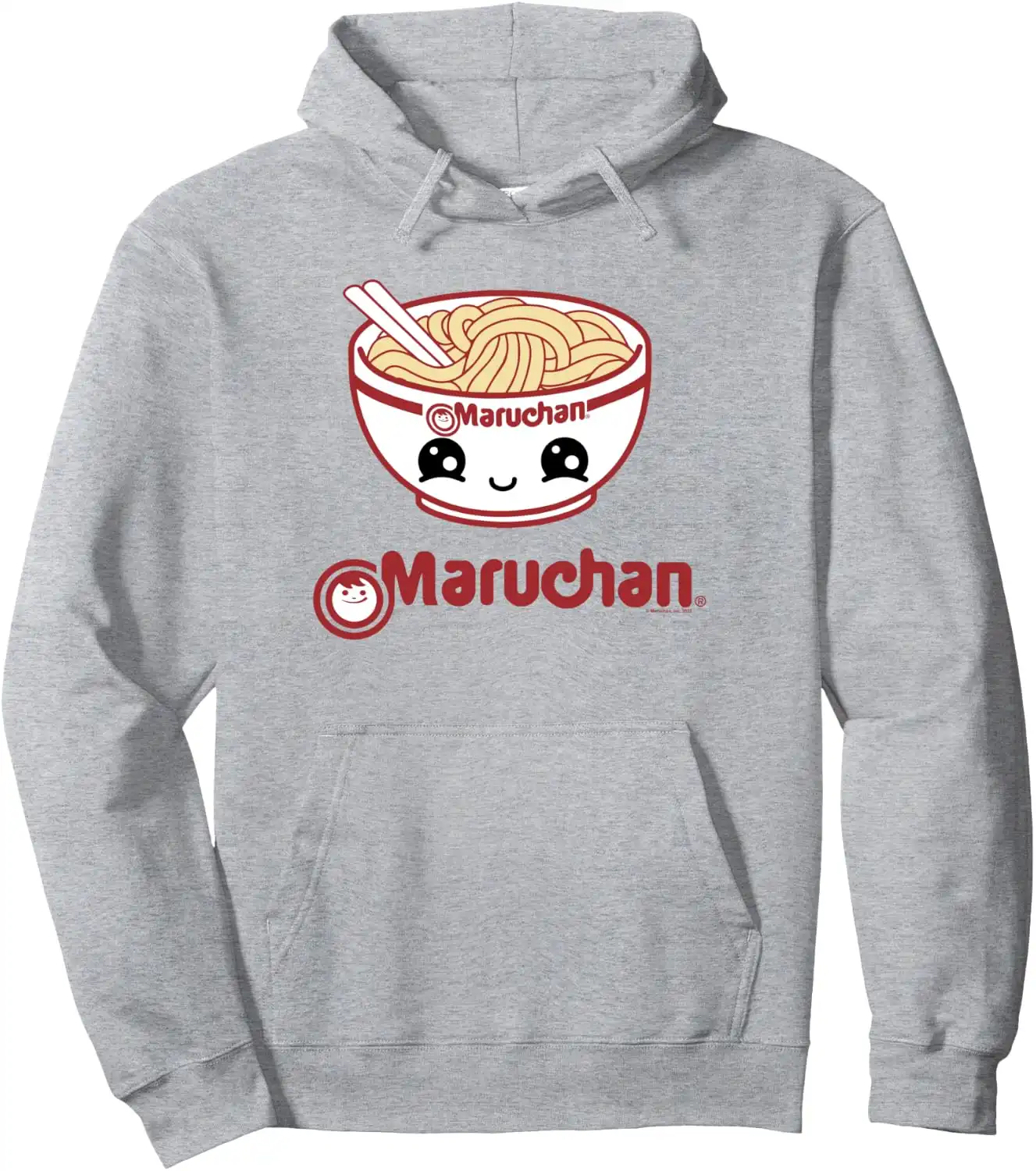 Maruchan Cute Noodle Bowl Face Logo Pullover Hoodie