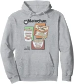 Maruchan Instant Lunch Different Presentations Panel Art Pullover Hoodie