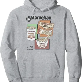 Maruchan Instant Lunch Different Presentations Panel Art Pullover Hoodie