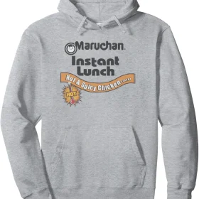 Maruchan Instant Lunch Hot & Spicy Chicken Flavor Logo Pullover Hoodie