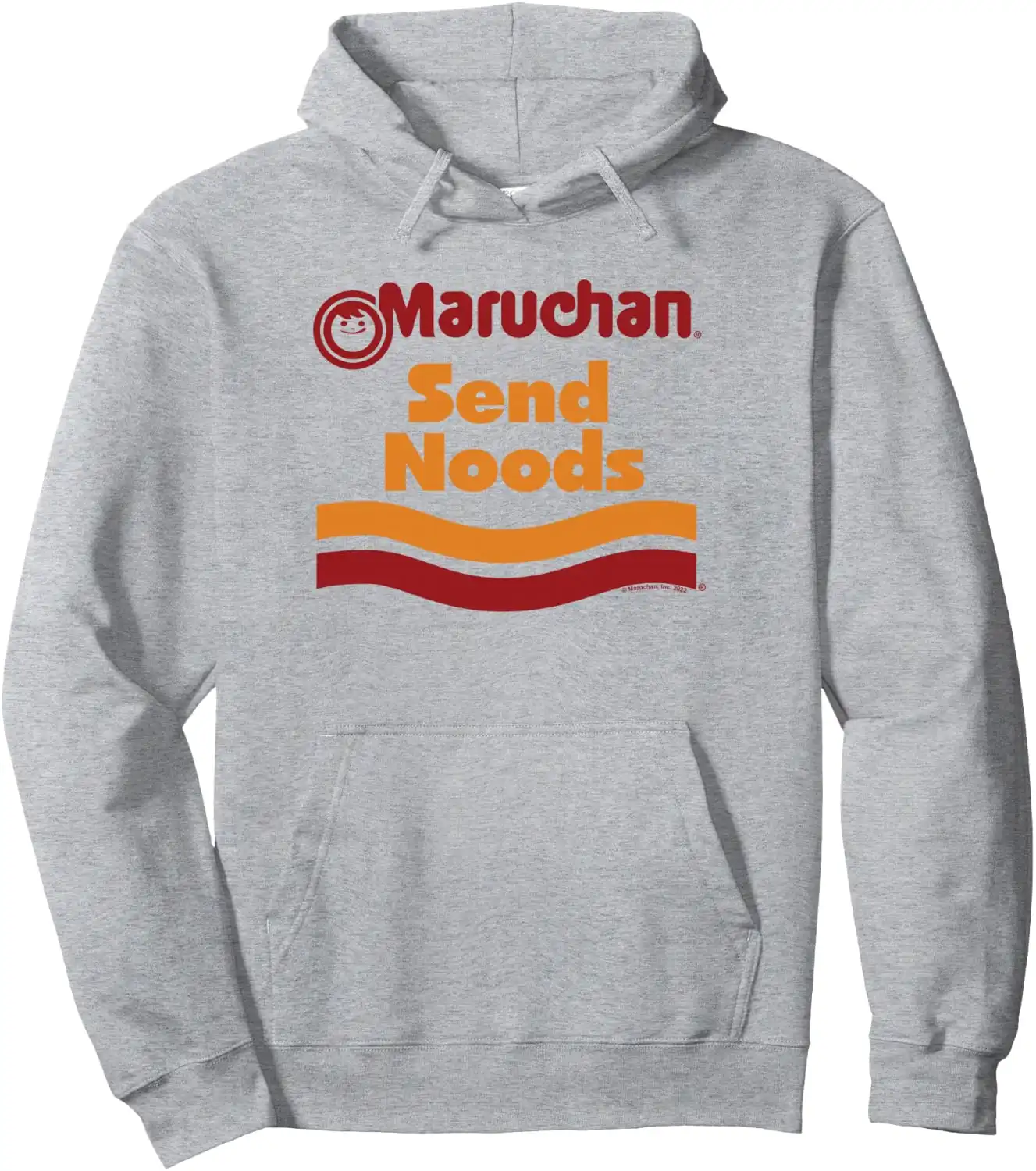 Maruchan Ramen Cup Send Noods Logo Pullover Hoodie