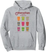 Maruchan Instant Lunch Noodle Cup Flavors Colour Pop Pullover Hoodie
