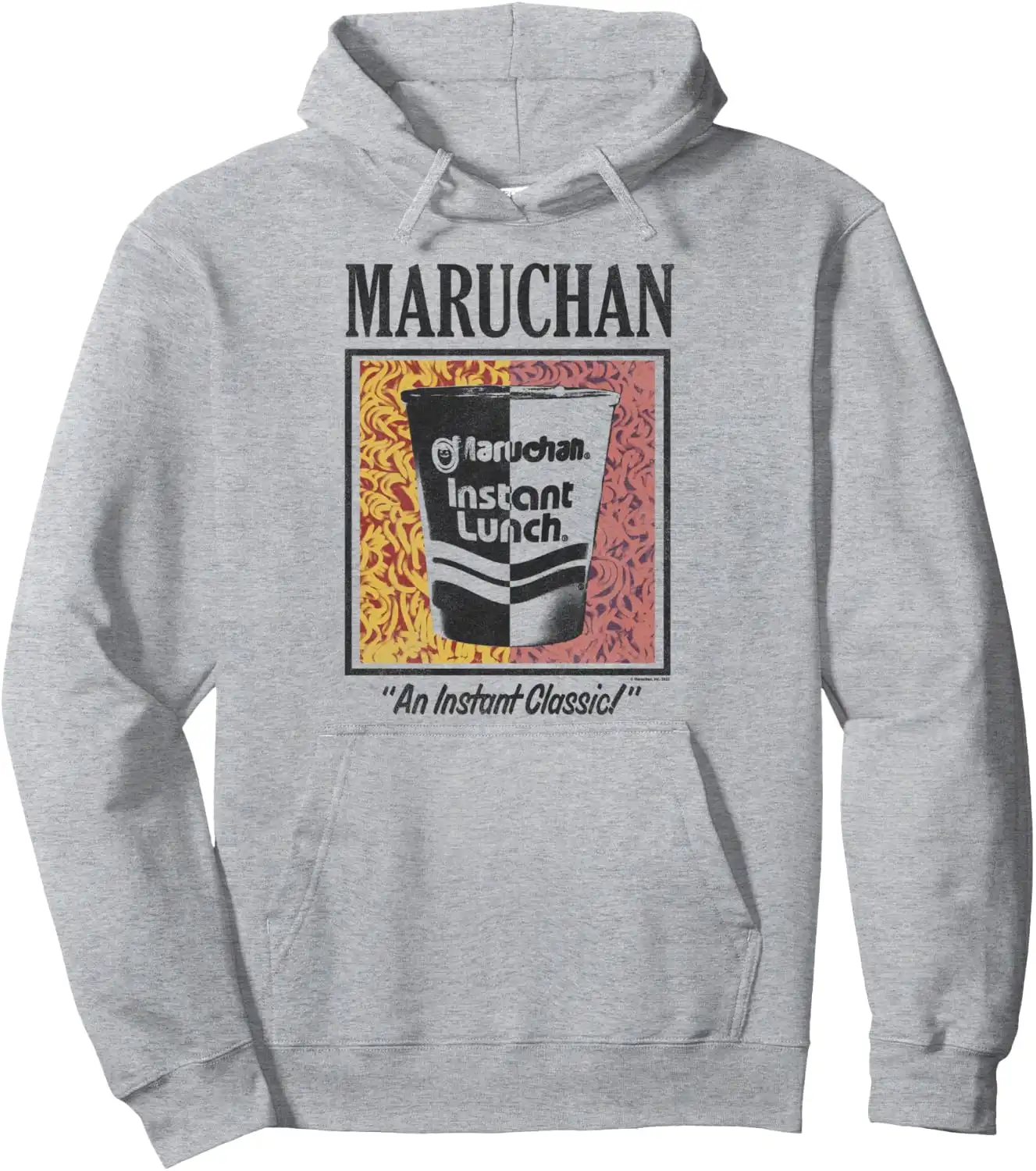 Maruchan Instant Lunch An Instant Classic! Art Pop Logo Pullover Hoodie