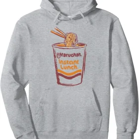 Maruchan Instant Lunch Ramen Cup Art Logo Pullover Hoodie