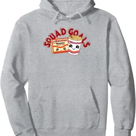 Maruchan Instant Lunch Squad Goals Noodle Friendship Kawaii Pullover Hoodie