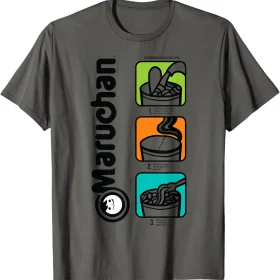 Maruchan Instant Lunch Cooking Directions Icons T-Shirt