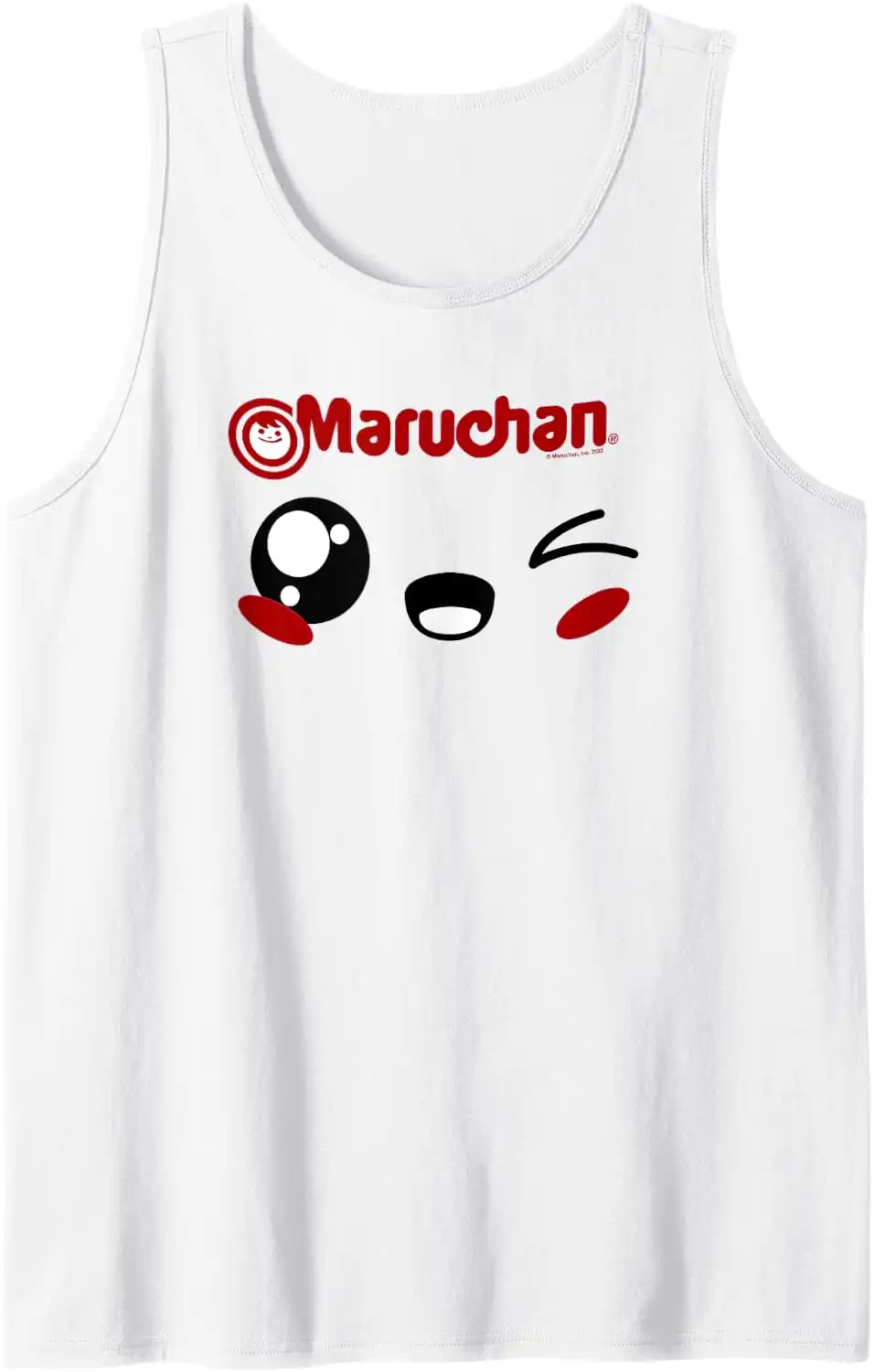 Maruchan Cute Winking Happy Face Tank Top