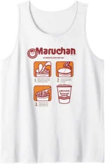 Maruchan Recommended Cooking Directions Poster Tank Top