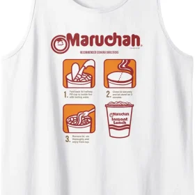 Maruchan Recommended Cooking Directions Poster Tank Top