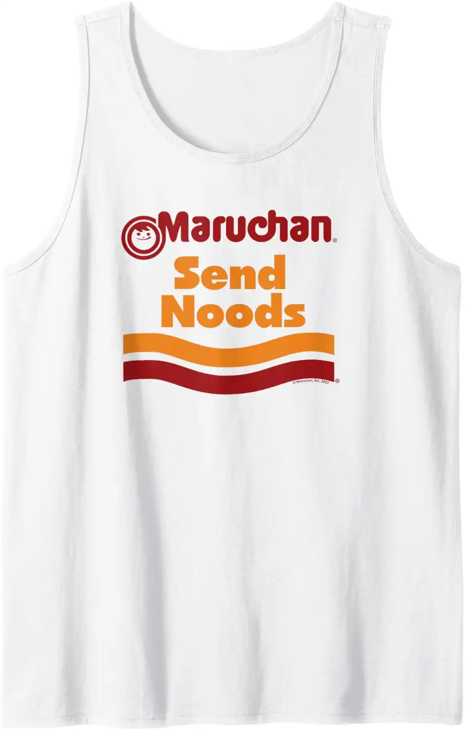 Maruchan Ramen Cup Send Noods Logo Tank Top