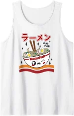 Maruchan Yum Yum Winking Noodle Bowl Poster Tank Top