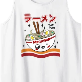 Maruchan Yum Yum Winking Noodle Bowl Poster Tank Top