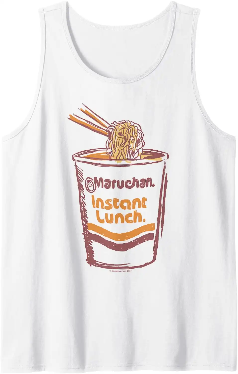 Maruchan Instant Lunch Ramen Cup Art Logo Tank Top