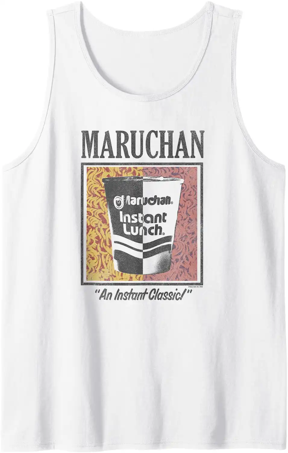 Maruchan Instant Lunch An Instant Classic! Art Pop Logo Tank Top