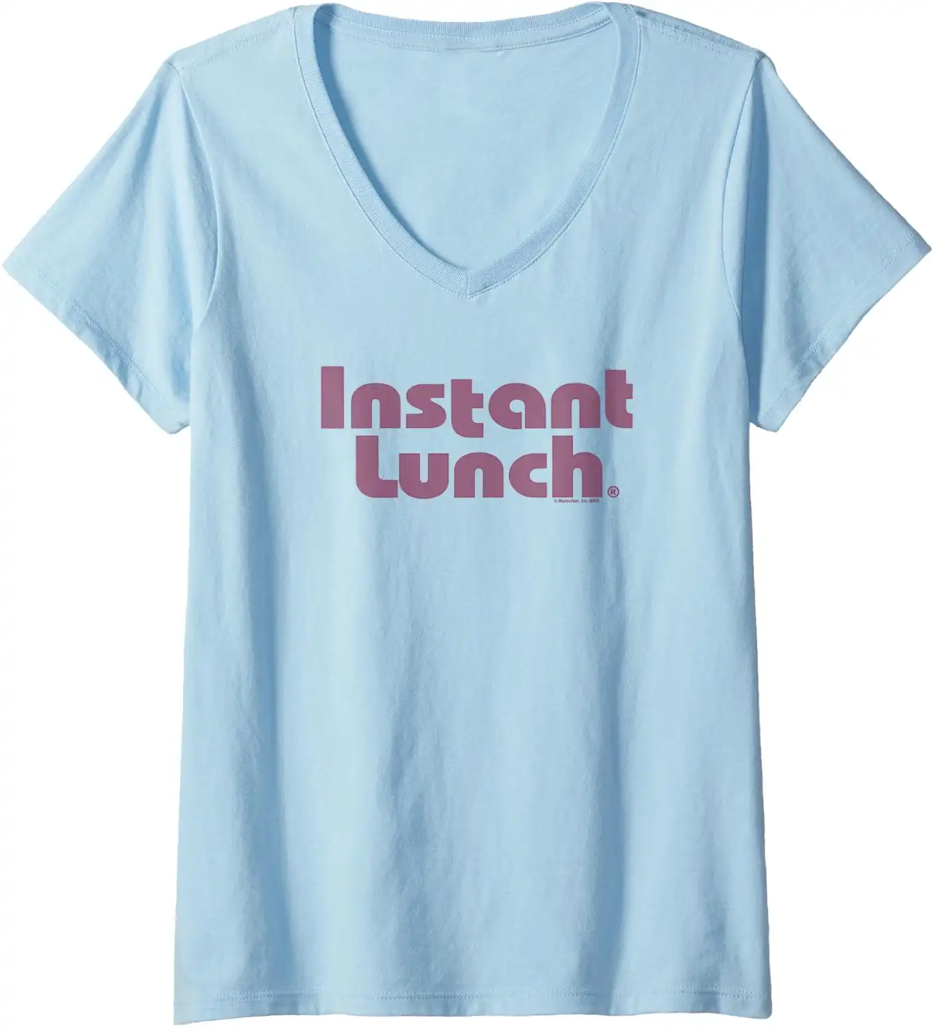Maruchan Instant Lunch Text Logo V-Neck T-Shirt