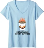 Maruchan Instant Lunch Instant Happiness Fiery Noodles V-Neck T-Shirt