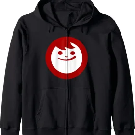Maruchan Instant Lunch Happy Face Classic Logo Zip Hoodie