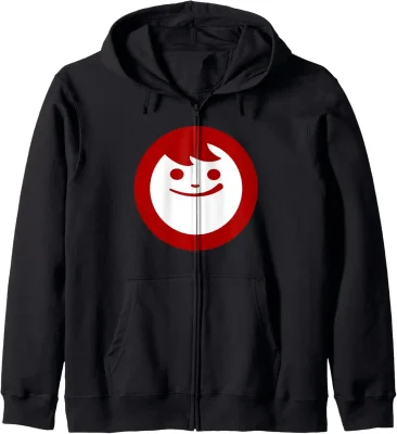 Maruchan Instant Lunch Happy Face Classic Logo Zip Hoodie