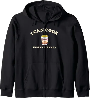 Maruchan Instant Lunch I Can Cook Instant Ramen Cup Logo Zip Hoodie