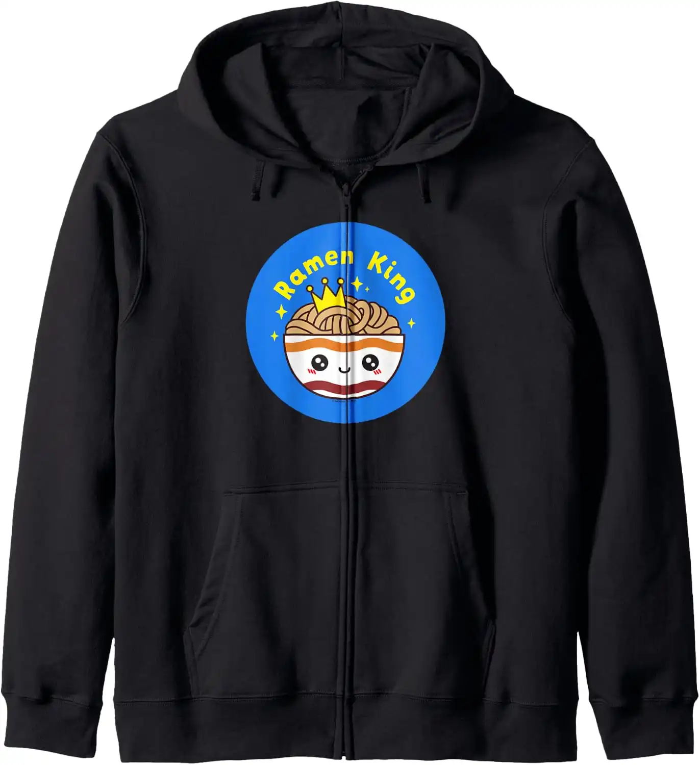 Maruchan Instant Lunch Cute Kawaii Ramen King Bowl Logo Zip Hoodie