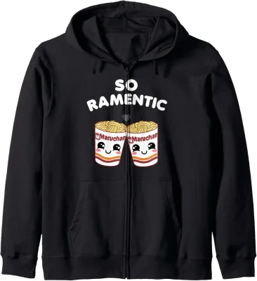 Maruchan Instant Lunch So Ramentic Lovely Ramen Cups Zip Hoodie