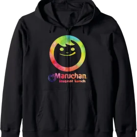 Maruchan Instant Lunch Colour Pop Classic Retro Logo Zip Hoodie