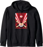 Maruchan Instant Lunch Super Cute Ramen Bowl Poster Zip Hoodie
