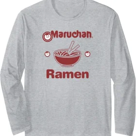 Maruchan Instant Lunch Classic Reman Bowl Logo Long Sleeve T-Shirt