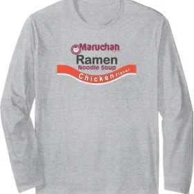 Maruchan Ramen Noodle Soup Chicken Flavor Logo Long Sleeve T-Shirt