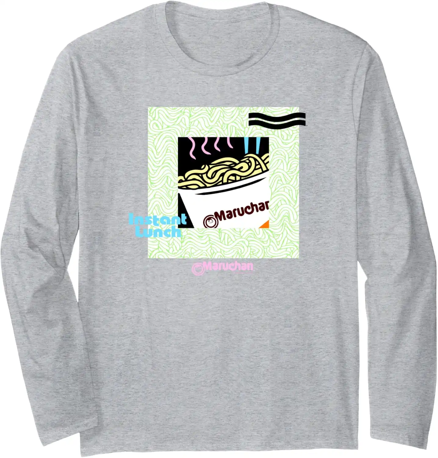 Maruchan Noodle Cup Instant Lunch Poster Long Sleeve T-Shirt