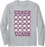 Maruchan Instant Lunch Groovy Tasty Vibes Grid Logo Long Sleeve T-Shirt