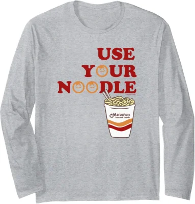 Maruchan Instant Lunch Use Your Noodle Cup Logo Long Sleeve T-Shirt