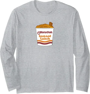 Maruchan Ramen Noodle Cup With Chop Sticks Long Sleeve T-Shirt