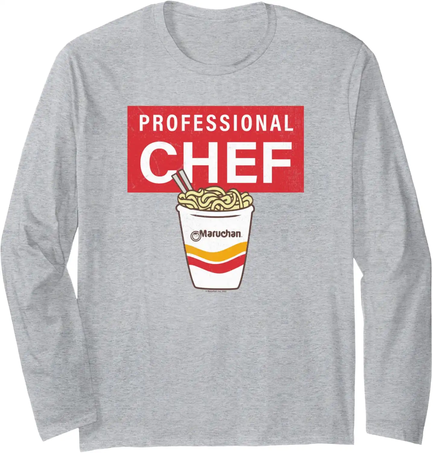 Maruchan Professional Ramen Noodle Chef Long Sleeve T-Shirt