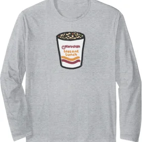 Maruchan Instant Lunch Ramen Noodle Doodle Long Sleeve T-Shirt