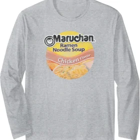 Maruchan Ramen Noodle Soup Chicken Flavor Vintage Logo Long Sleeve T-Shirt